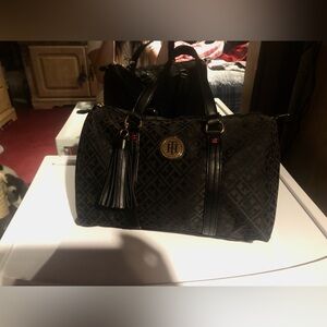 Tommy Hilfiger duffel style purse